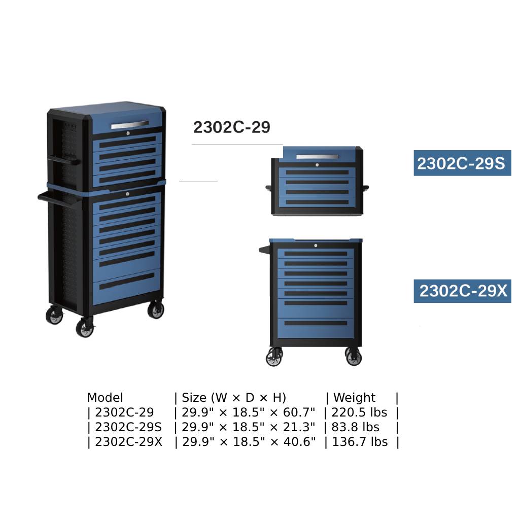 GT2302 Pro Tool Chest Series 29