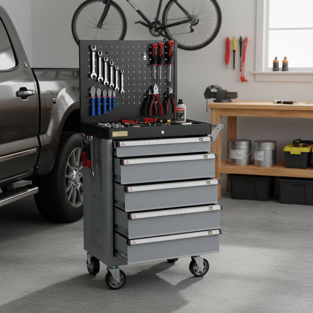 GT6000 Series Steel Tool Cart with Drawers