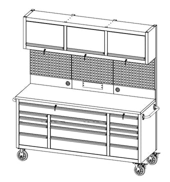 latest 72" design, the overhead pro