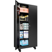 Heavy Duty Metal Storage Cabinet with Doors and Wheels, 71