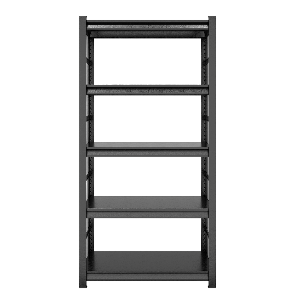 Storage Shelves 5 Tier Heavy Duty Metal Shelving Unit Adjustable Shelving Units and Storage Rack Kitchen Garage Shelf H72 * W35.4 * D15.7