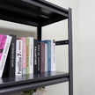Storage Shelves 5 Tier Heavy Duty Metal Shelving Unit Adjustable Shelving Units and Storage Rack Kitchen Garage Shelf H72 * W35.4 * D15.7