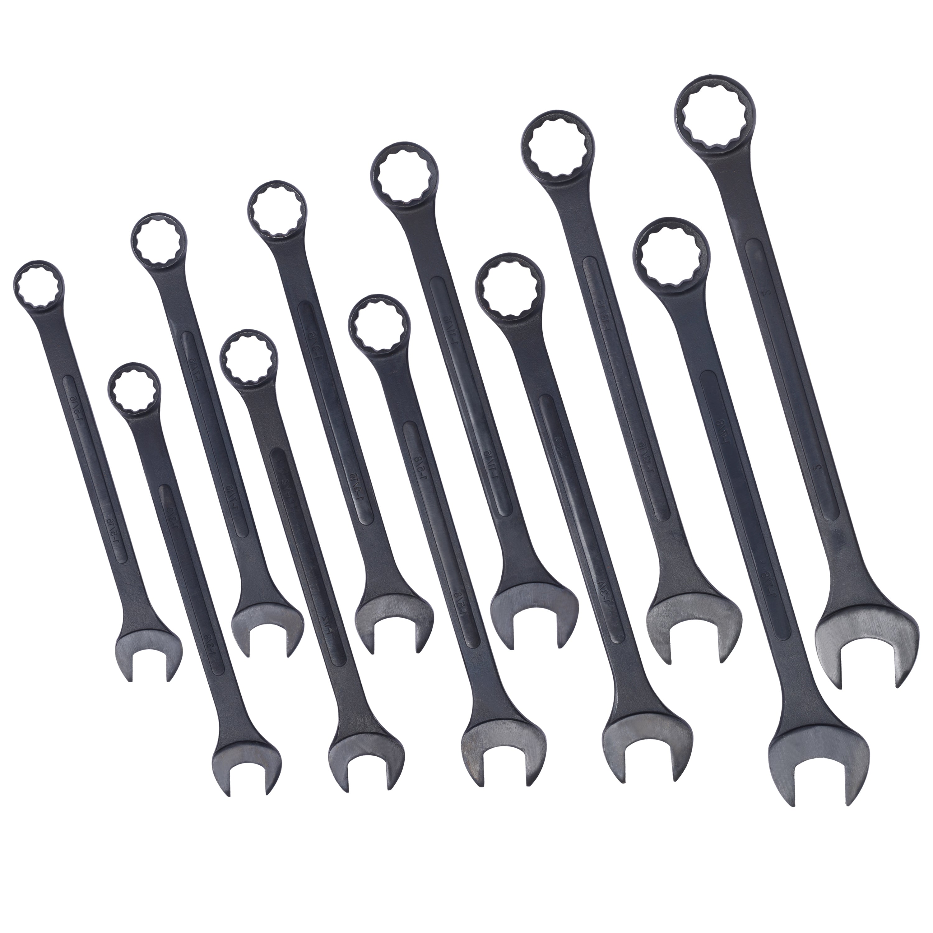 11-Piece Jumbo SAE Combination Wrench Set (1-5/16