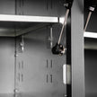 72 inch Rolling Tool Chest with Light & Power Strips, Workbench, Upper Cabinets & Pegboard