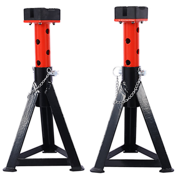 Premium 3 Ton Heavy-Duty Jack Stands (1 Pair) - Double Locking Safety Axle Stands for Cars, SUVs & Trucks