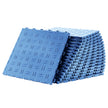 Garage Tiles Interlocking, 12 x 12 x 0.53 inch 50 Pack Garage Floor Covering Tiles, Non-Slip Double-Sided Texture Garage Flooring Tiles, for Garages, Basements, Repair Shops, Blue