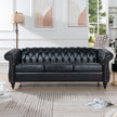 Man Cave 84.65' Arm Chesterfield Three Seater Sofa