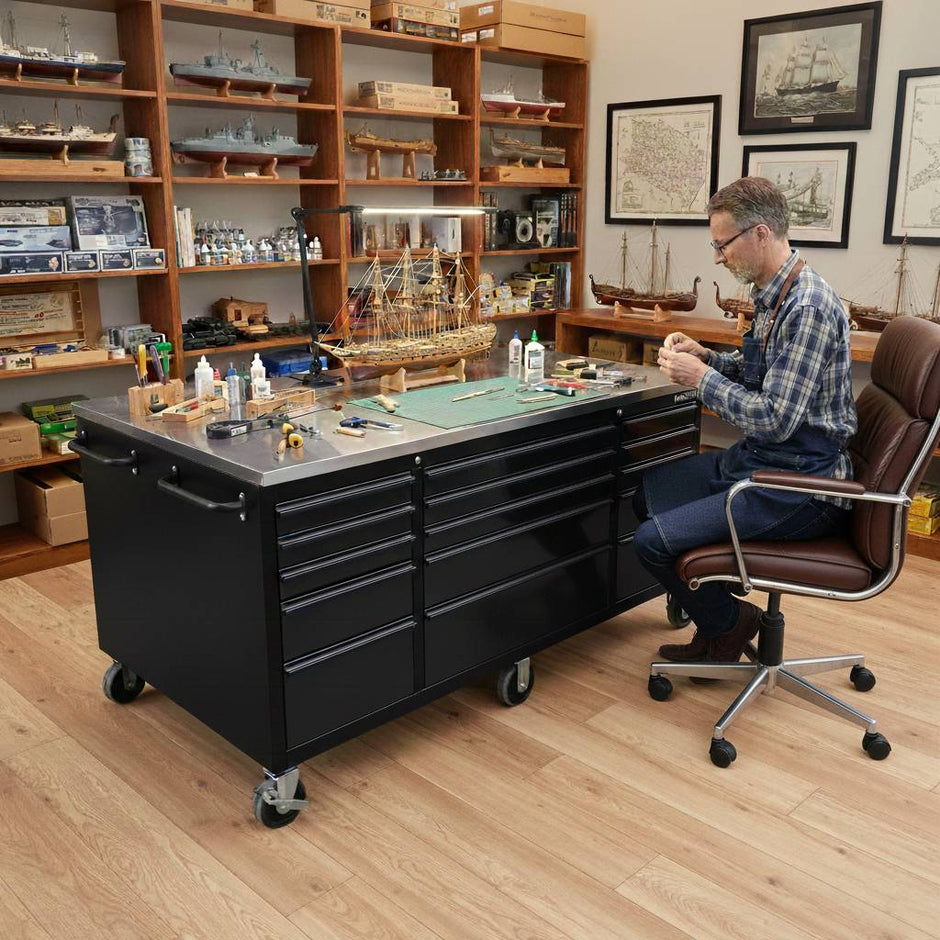 Large Black Steel 71