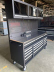 Overhead Pro Special Edition HD 72x79x24 inch Rolling Tool Chest and Workbench