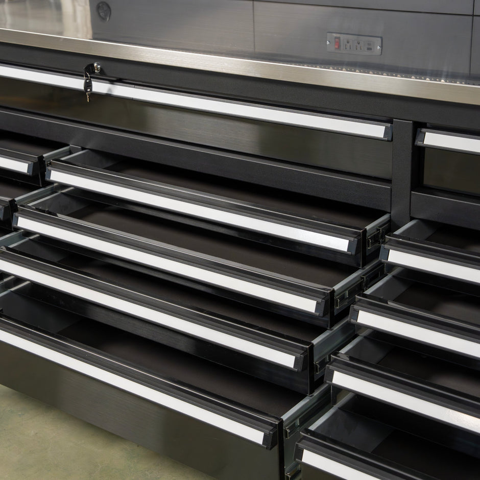 Overhead Pro Special Edition HD 72x79x25 inch Rolling Tool Chest and Workbench
