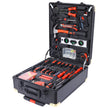 899-Piece Master Home Repair Kit with 4-Drawer Rolling Black/Silver Case