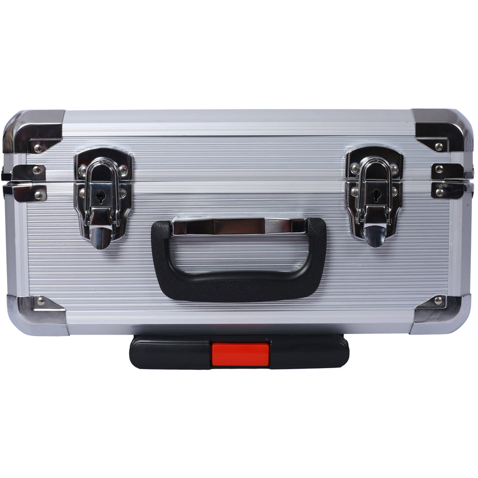 899-Piece Master Home Repair Kit with 4-Drawer Rolling Black/Silver Case