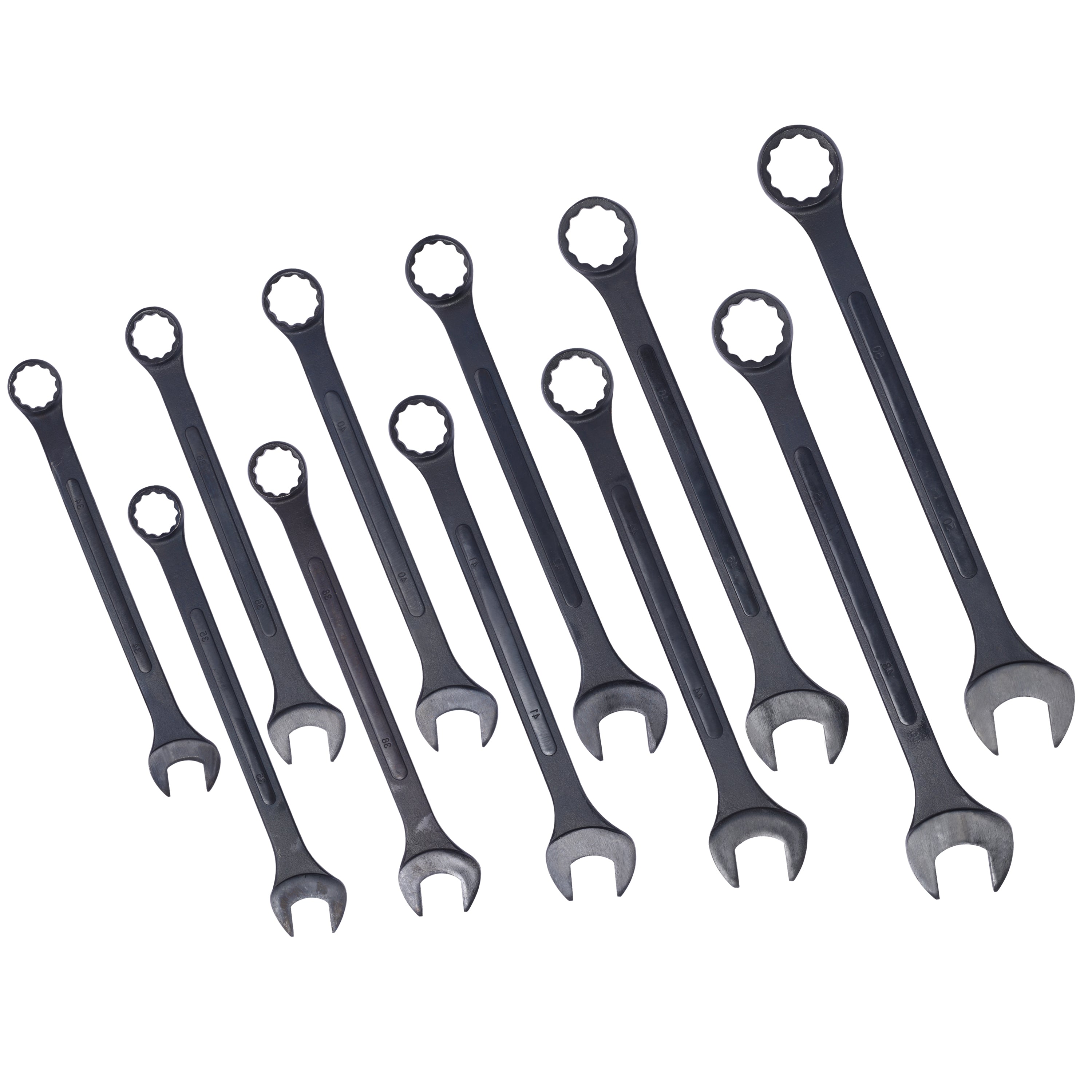 11-Piece Jumbo SAE Combination Wrench Set (1-5/16